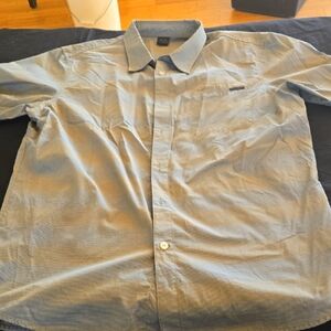 Men's Oakley Blue Casual Shirt